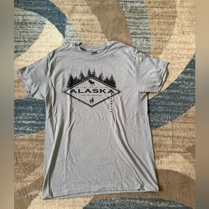 Grey Alaska Graphic Tee